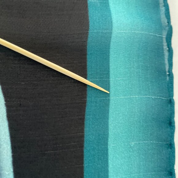 Fendi Silk Scarf – Abstract Modern Print - Picture 12 of 15